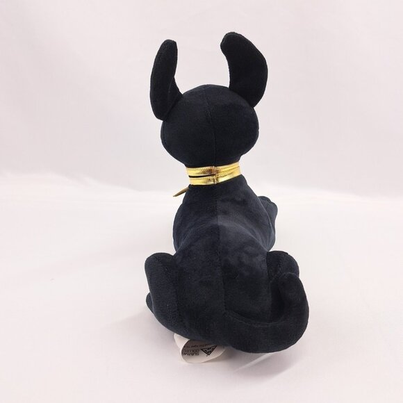 Anubis The Afterlife Egyptian Ancient God Black And Gold Plush Stuffed Animal - Picture 4 of 15